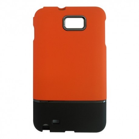 CAPA PROTETORA CLUBTECH P/ GALAXY NOTE LARANJA/PRETO CPCB0041