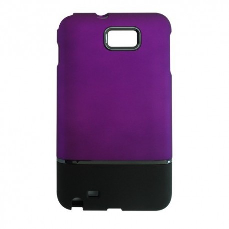 CAPA PROTETORA CLUBTECH P/ GALAXY NOTE ROXO/PRETO CPCB0043