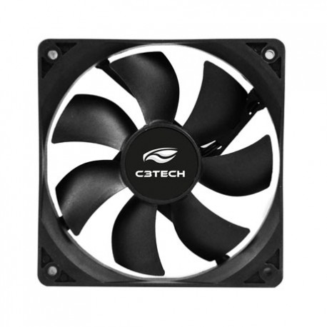 COOLER P/ GABINETE C3TECH 8X8 MOD F7-PW10BK