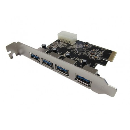 PLACA PCI EXPRESS C/ 4 SAÍDAS USB DEX MOD DP-43