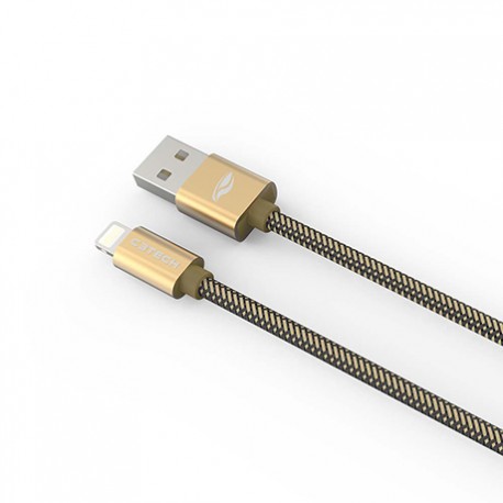 CABO USB 2.0 USB FAST CHARGE LIGHTNING 2M C3TECH MOD CB-210GD
