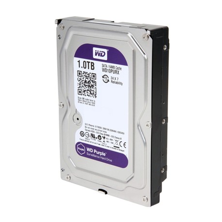HD SATA 1000GB WD PURPLE 7200 RPM (1 ano garantia)