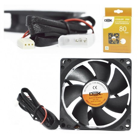 COOLER P/ GABINETE DEX 8x8 MOD DX-8C