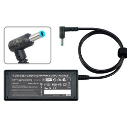 FONTE ALIMENTAÇÃO NOTEBOOK HP 19.5V 3.33A 65W MOD 526