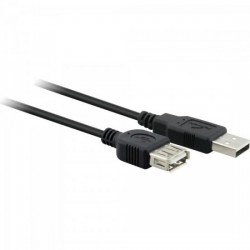 CABO EXTENSOR USB 2.0 AM X AF 1,8M FORTREK USX101 MOD 52007