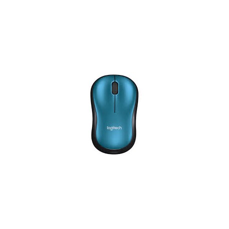 MOUSE ÓPTICO S/ FIO LOGITECH MOD M185 AZUL