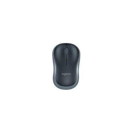 MOUSE ÓPTICO S/ FIO LOGITECH MOD M185 CINZA