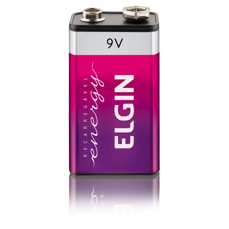 BATERIA RECARREGAVEL ELGIN 9V 250 MAH MOD 82215