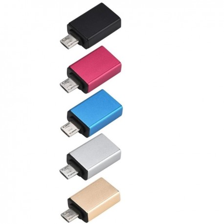CONVERSOR USB A FÊMEA X MICRO USB ( OTG ) MOD USB-V8-OTG