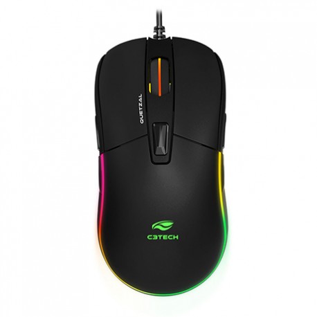 MOUSE ÓPTICO GAMER QUETZAL C3TECH MOD MG510 BK