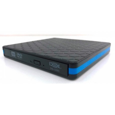 GRAVADOR DVD EXTERNO USB/TYPE-C DEX MOD DG-320C