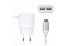 CARREGADOR MICRO 2 USB 2.1A DEX