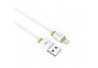 CABO USB 2.0 LIGHTNING USB 1M C3TECH CB-110WH