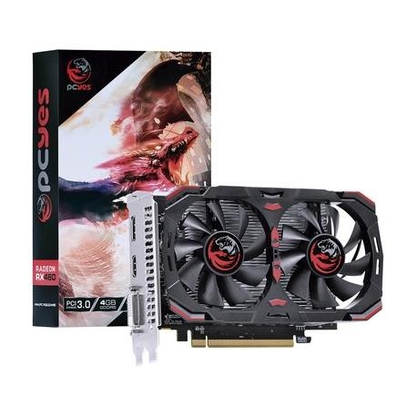 PLACA VÍDEO 4GB PCI EXPRESS PCYES RADEON RX 460 DDR5