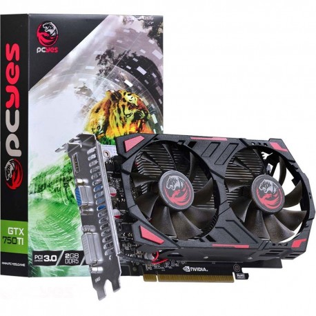 PLACA VÍDEO 2GB PCI EXPRESS PCYES RADEON GTX 750 TI