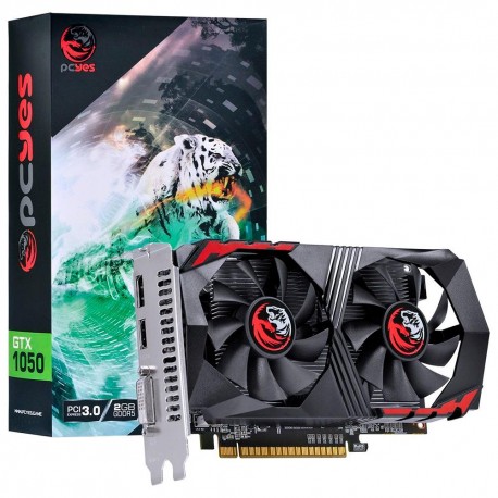 PLACA VÍDEO 2GB PCI EXPRESS PCYES GFORCE GTX 1050 DDR5
