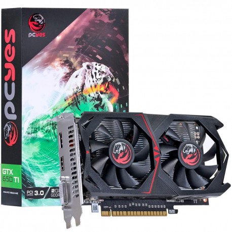 PLACA VÍDEO 2GB PCI EXPRESS PCYES GFORCE GTX 650 TI DDR5