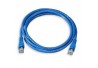 CABO REDE C/ CONECTOR RJ45 1,5M CAT6 PLUS CABLE MOD PC-ETH6U15BL