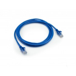 CABO REDE C/ CONECTOR RJ45 2,5M CAT6 PLUS CABLE MOD PC-ETH6U25BL