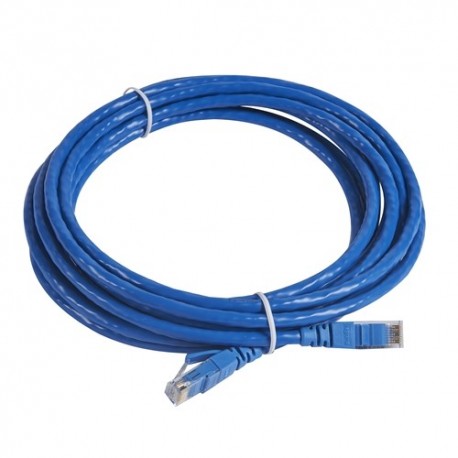 CABO REDE C/ CONECTOR RJ45 5M CAT6 PLUS CABLE MOD PC-ETH6U50BL