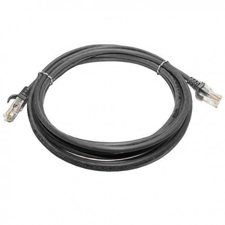 CABO REDE C/ CONECTOR RJ45 5M CAT6 PLUS CABLE MOD PC-ETH6U50BK