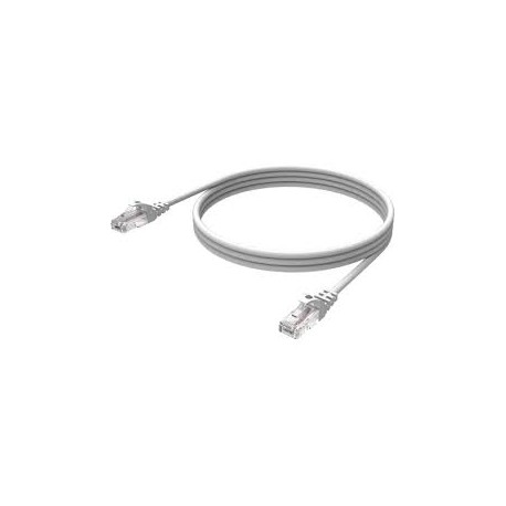 CABO REDE C/ CONECTOR RJ45 2,5M CAT6 PLUS CABLE MOD PC-ETH6U25WH
