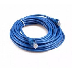 CABO REDE C/ CONECTOR RJ45 10M CAT6 PLUS CABLE MOD PC-ETH6U100BL