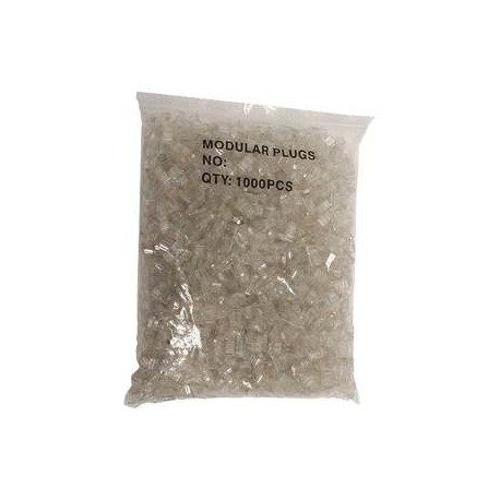 CONECTOR RJ45 CAT5E EXBOM C/ 1000 UNIDADES