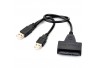 CONVERSOR DUAL USB 2.0 P/ SATA 