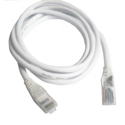 CABO REDE C/ CONECTOR RJ45 5M CAT5 PLUS CABLE MOD PC-ETHU50WH