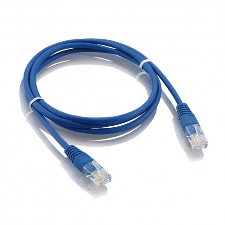 CABO REDE C/ CONECTOR RJ45 1,5M CAT5 PLUS CABLE MOD PC-ETHU15BL
