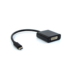 ADAPTADOR TYPE-C / DVI PLUS CABLE MOD ADP-301BK