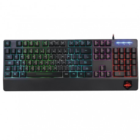 TECLADO HOOPSON GAMER USB RGB LED MOD TPC-046M