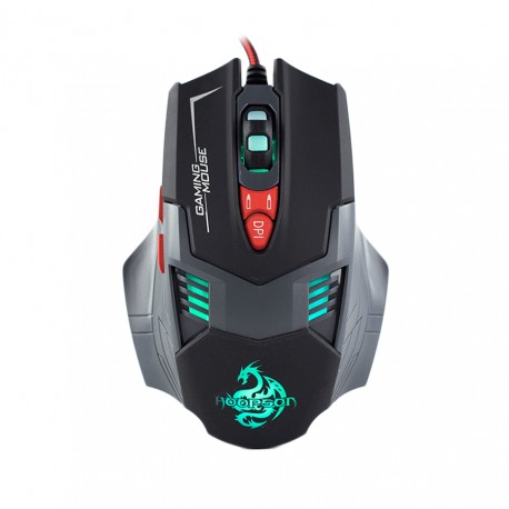 MOUSE USB GAMER RGB HOOPSON MOD GX-800