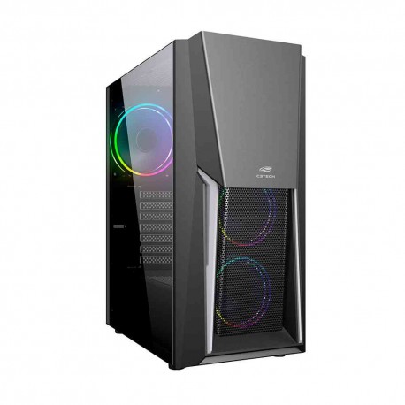GABINETE GAME MOD MT-G670SBK S/ FONTE C3TECH
