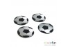 PORTA COPO DECOR COLORFUN FUTEBOL RELIZA C/ 4 UNID