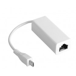CONVERSOR MICRO USB 2.0 / RJ45 10/100