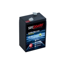 BATERIA P/ NOBREAK SECPOWER 6V 4.5AH MOD SP6