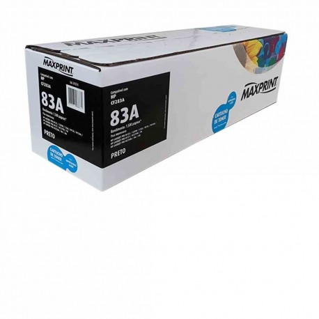 TONER MAXPRINT COMPATÍVEL HP MOD 83A PRETO