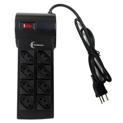 FILTRO DE LINHA 8 TOMADAS COLETEK MOD FL-82