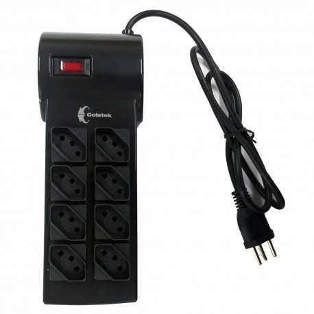 FILTRO DE LINHA 8 TOMADAS COLETEK MOD FL-82