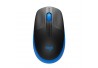 MOUSE ÓPTICO S/ FIO LOGITECH NANO MOD M190 AZUL