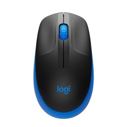 MOUSE ÓPTICO S/ FIO LOGITECH NANO MOD M190 AZUL