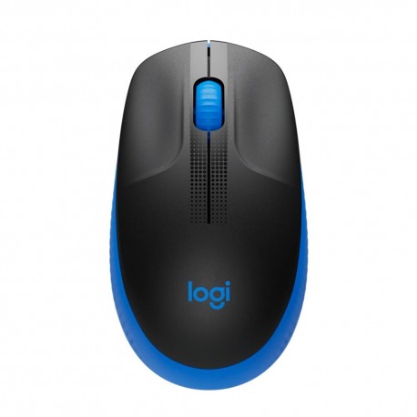 MOUSE ÓPTICO S/ FIO LOGITECH NANO MOD M190 AZUL