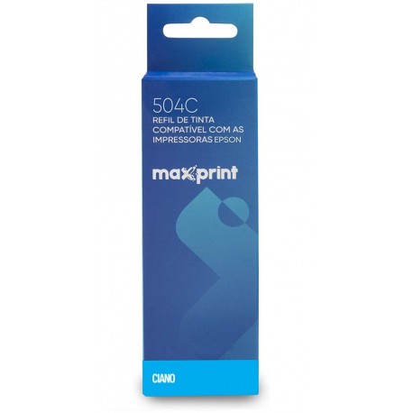 REFIL TINTA MAXPRINT EPSON 70ML 504C