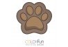 PAD MOUSE DECOR COLORFUN DOG PAW RELIZA 