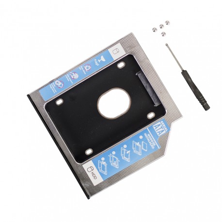 ADAPTADOR CADDY HD X DVD NOTEBOOK SLIM 2.5'' ( 9,5MM )
