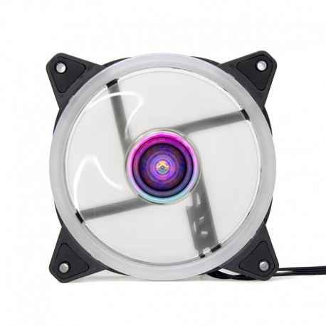 COOLER P/ GABINETE DEX 12X12 LED RGB MOD DX-12W