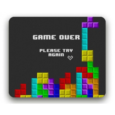 PAD MOUSE RETANGULAR CLASSIC TETRIS RELIZA
