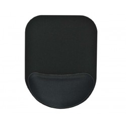 PAD MOUSE ERGONOMICO COMPACT PRETO RELIZA
